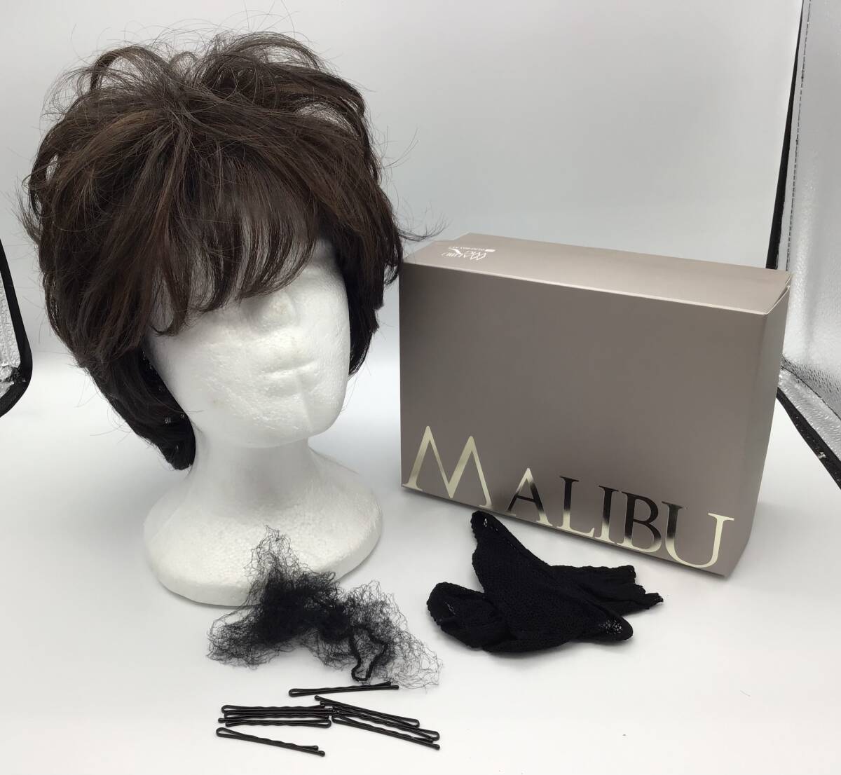 MALIBU マリブ　ウィッグ　ロングカール　茶髪　マリブ MALIBU マリブ ウィッグ ロングカール 茶髪 マリブ