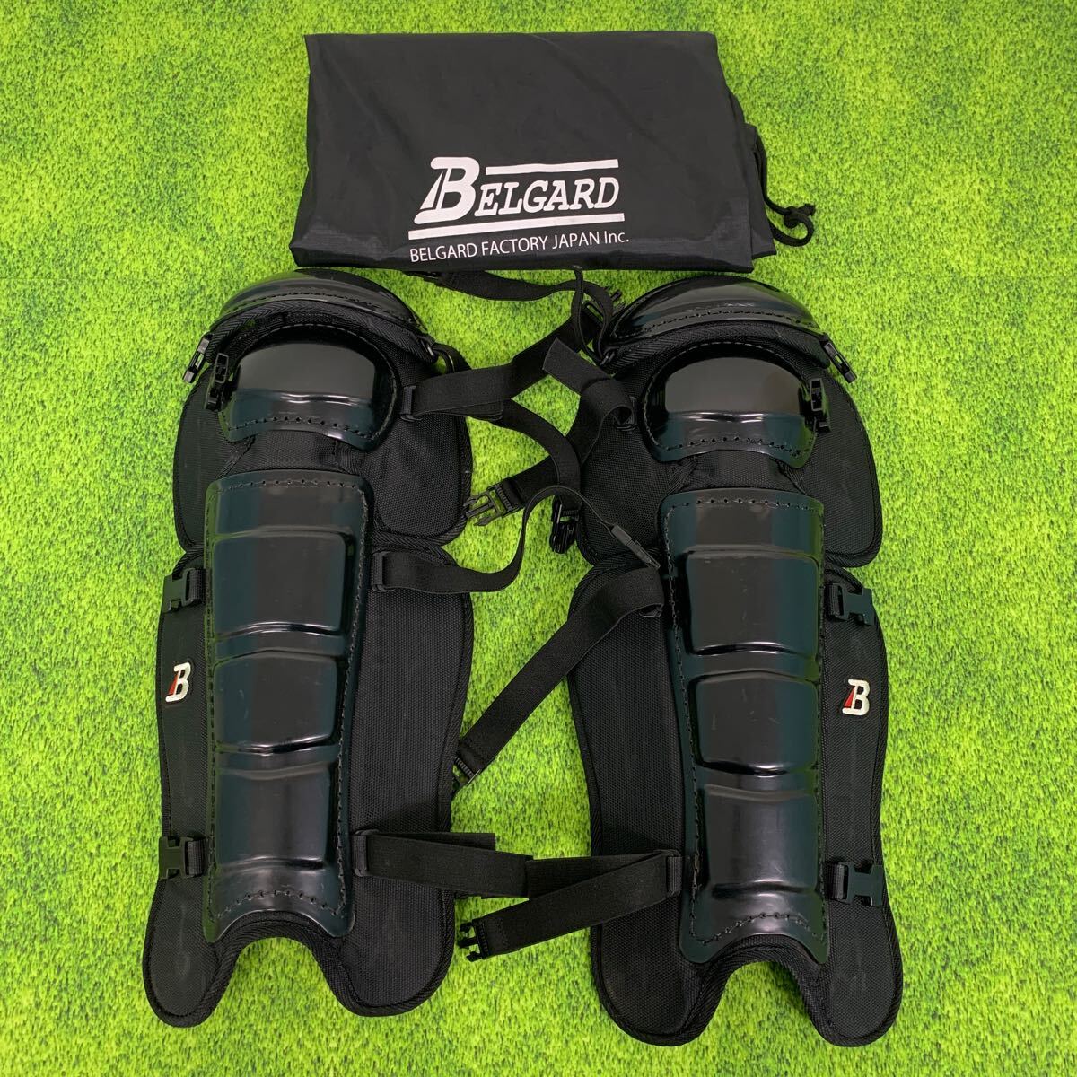 中古】硬式用球審Mizuno 審判用防具 ブラック