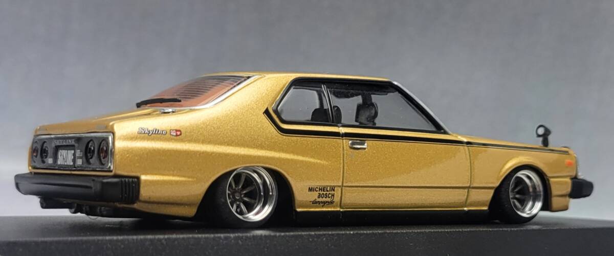 1/43　スカイライン改　ケンメリ2Dr　シャドー　ホイール　アルミ製　深リム 1/43 スカイライン改 ケンメリ2Dr シャドー ホイール アルミ製