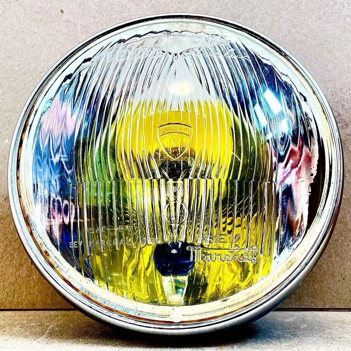 美品 当時物 シビエ 凹み ヘッドライト CIBIE