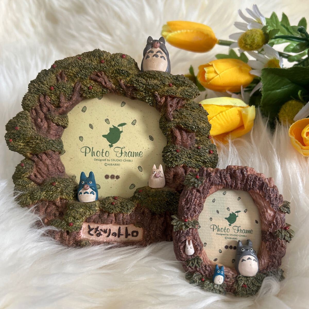スタジオジブリ となりのトトロ フォトフレーム 春のめばえ 写真立て