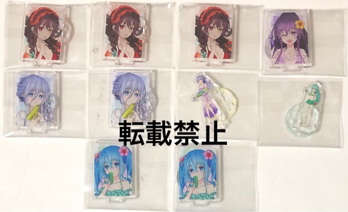 デート・ア・ライブ V バカンス 当たりつき 一撃コレクション アクリル 