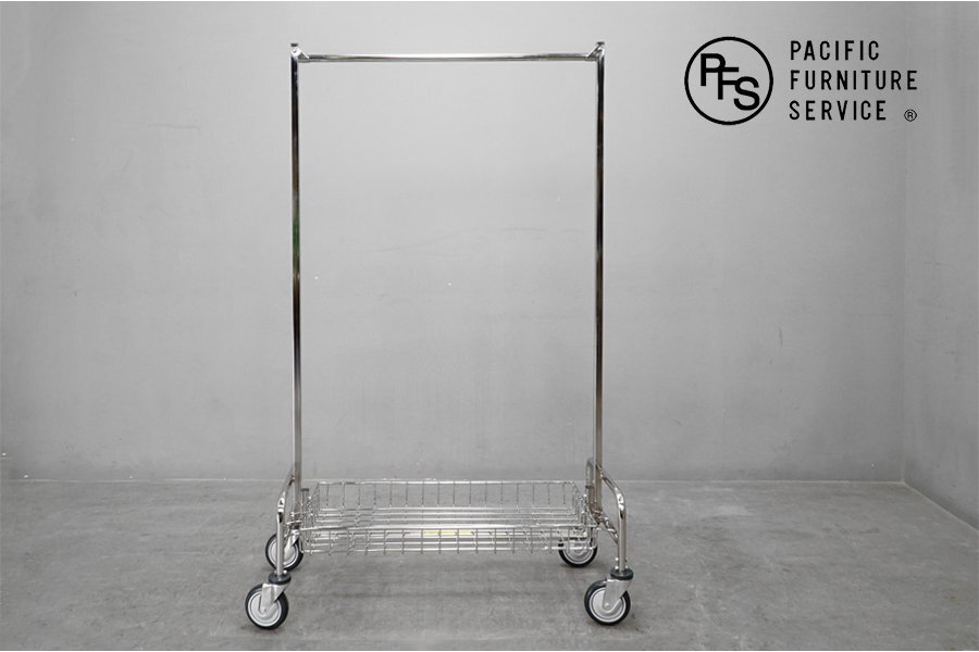 パシフィックファニチャー STAINLESS STEEL MIRROR 鏡 美品 パシフィックファニチャー STAINLESS STEEL MIRROR 鏡 美品
