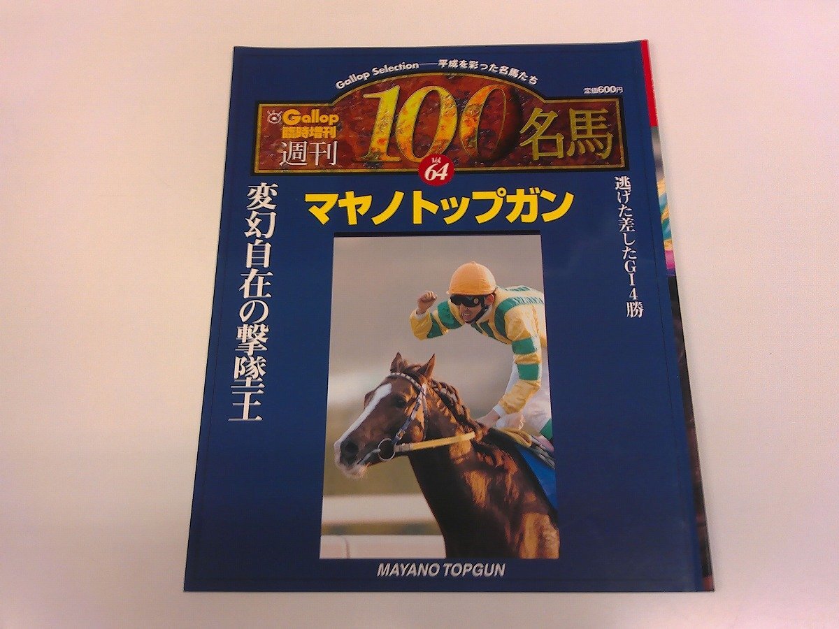ギャロップGallop臨時増刊 週刊100名馬 10 イソノルーブル 目立った傷