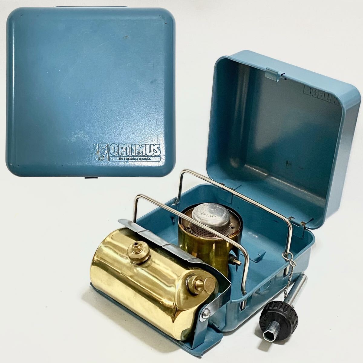 オプティマス324 ライダー 貴重なガソリンストーブ ビンテージ品です