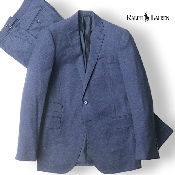 最高級ブラックレーベル！美品 イタリア製 RALPH LAURENウール100%