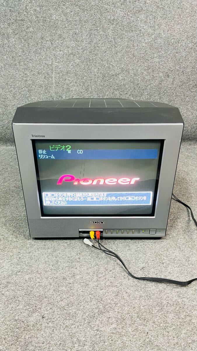 SONY ぶ厚い Trinitron トリニトロン ビデオテレビ KV-14MV1