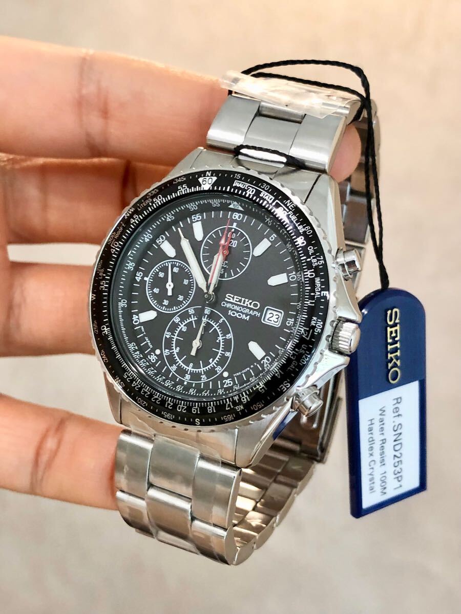 デッドストック 未使用 セイコー SND253P 7T92-0CF0 未使用】未使用 デッドストック SEIKO 7T92-0CF0 クロノグラフ