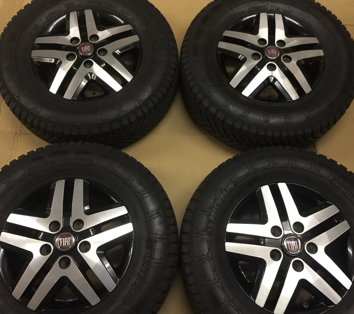 ランドクルーザー250ZX純正アルミホイールタイヤ4本セット】新車外し