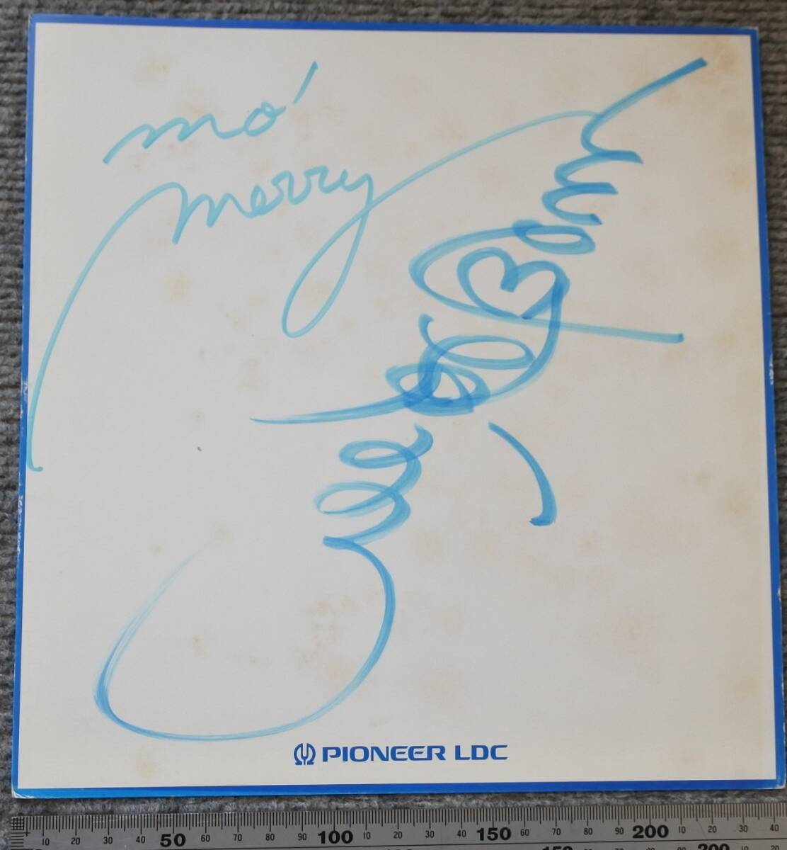 エヴァンゲリオン◇直筆サイン色紙◇声優◇林原めぐみ◇緒方恵美