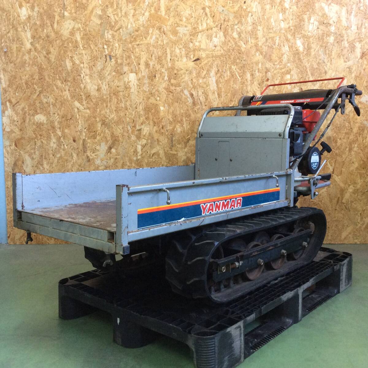 YANMAR ヤンマー MCG95 手動ダンプ クローラー 運搬車 最大積載250kg