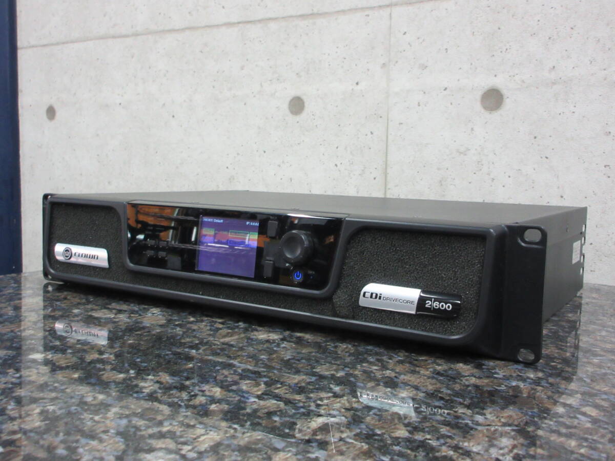 ▲未使用品▲CROWN DCi8 300 高品位設備用 CROWN ( クラウン ) DCi 8|300 8チャンネルパワーアンプ 送料
