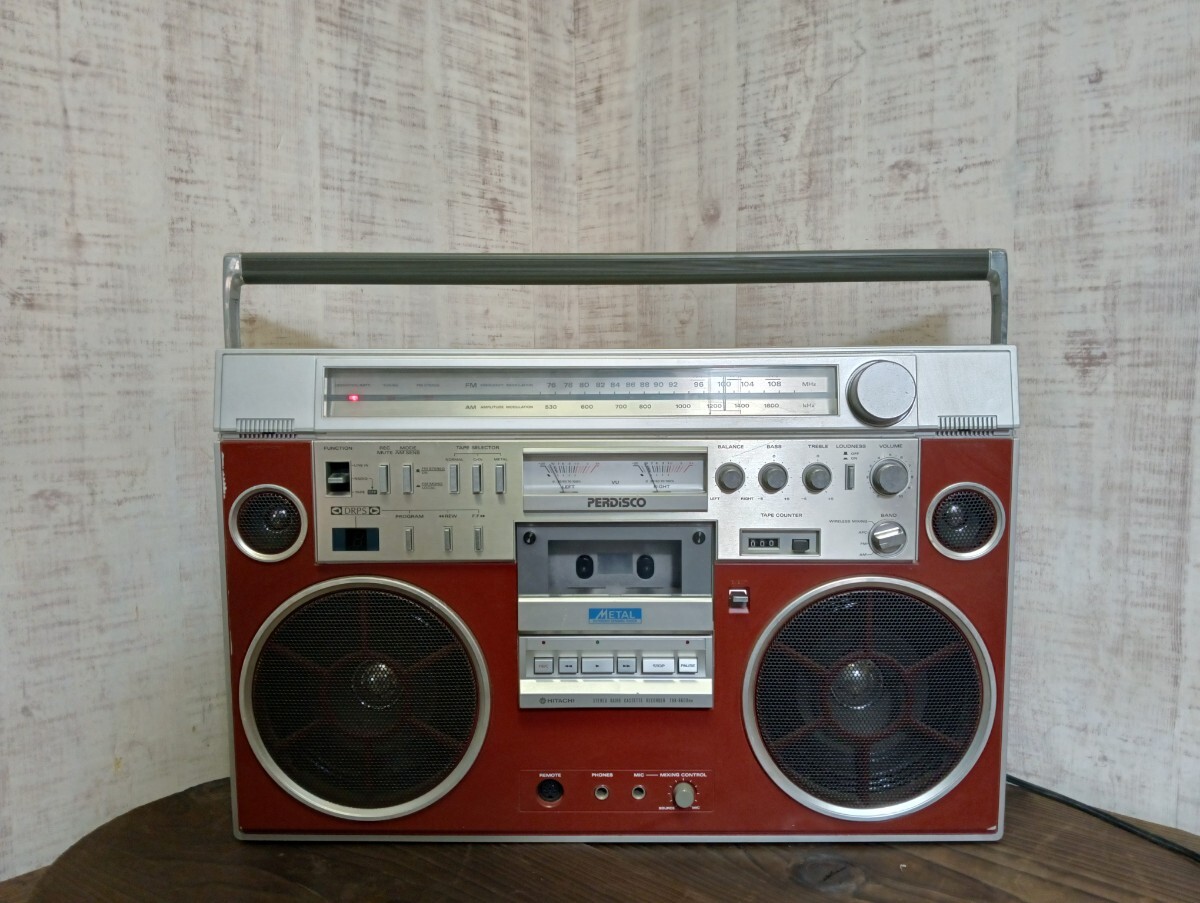 HITACHIラジカセretro.パディスコ TRK8800 ジャンク Yahoo!オークション -「trk-8800」の落札相場・落札価格