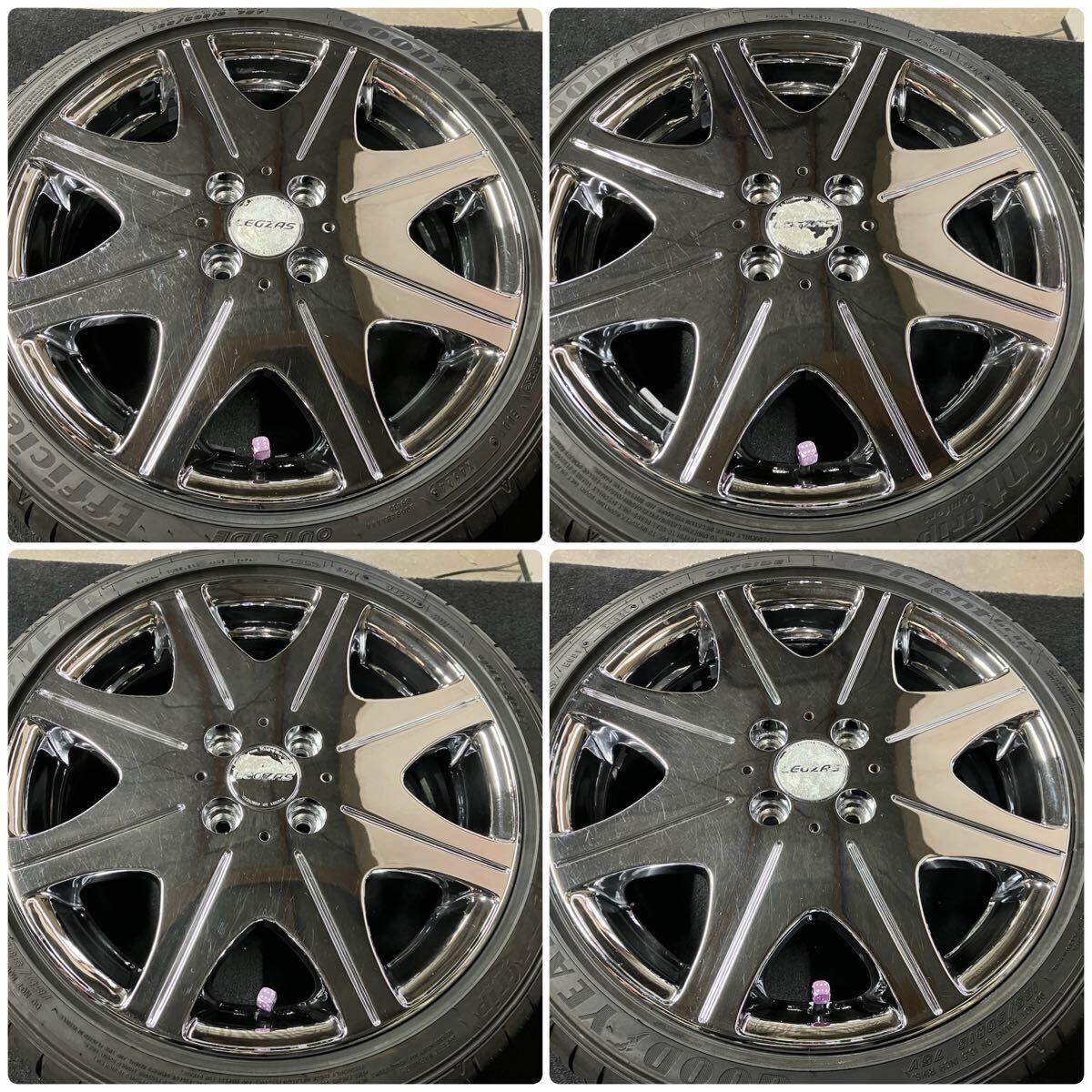 LEGZASアルミホイール16インチ4本セット レグザス LEGZAS 16インチ ホイール 4本 【公式通販】