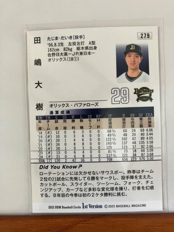山岡泰輔　直筆サイン　８０枚限定　２０２３　エポック　プレミアエディション 山岡泰輔 直筆サイン 80枚限定 2023 エポック プレミア
