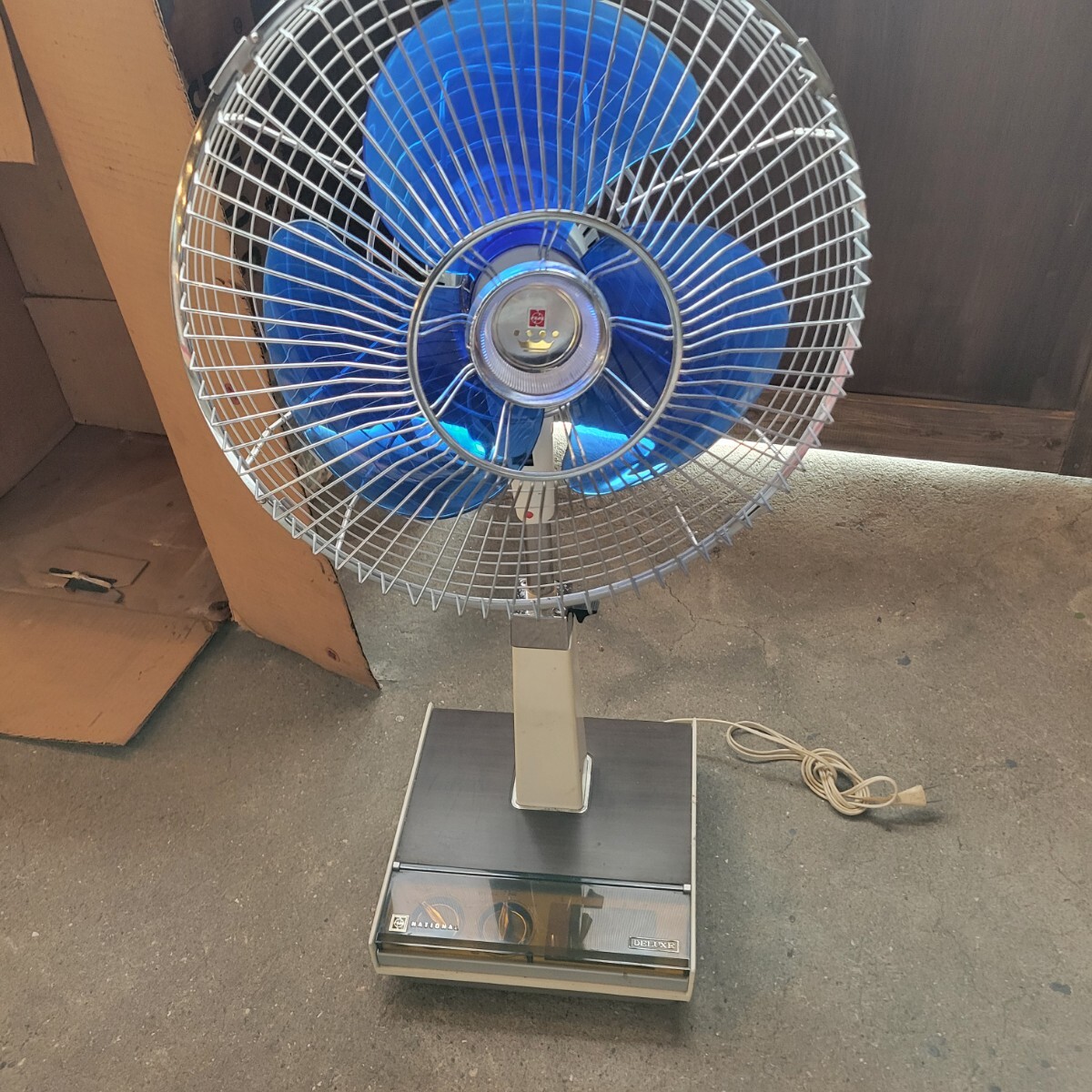 あ＝く10162a 松下電器 天井扇 2台 F-L401J '95年製 扇風機 回転します