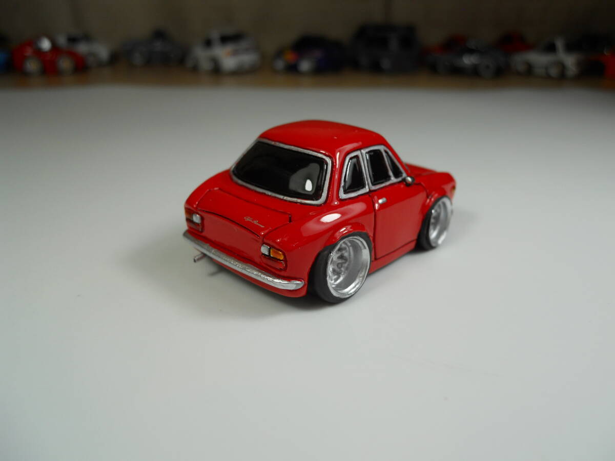 ALFA 155 DTM チョロQ 新品】チョロQ カスタム アルファロメオ 155 DTM レッドの落札