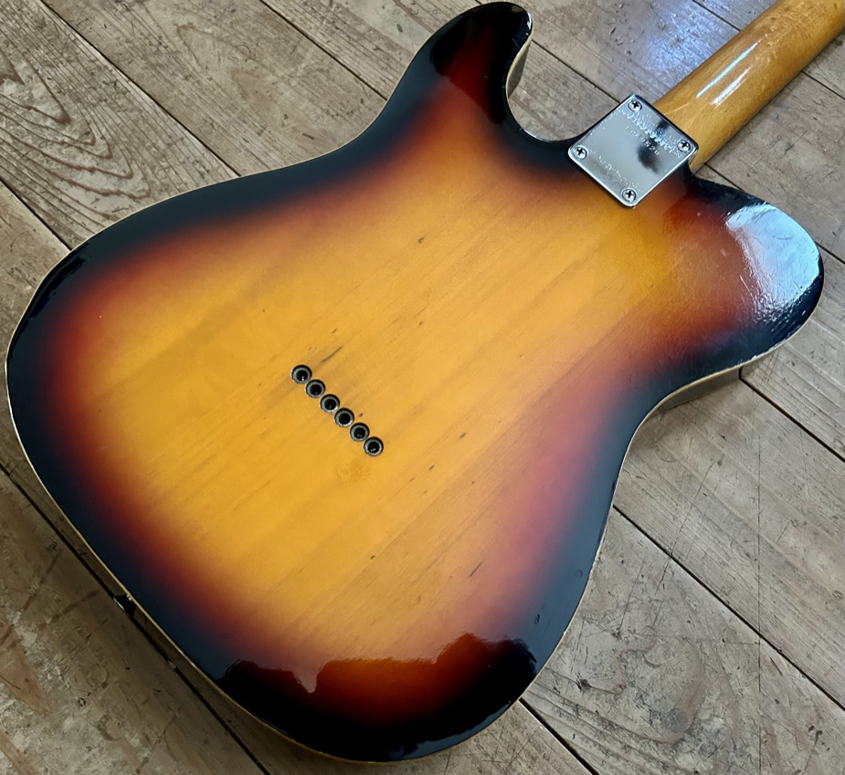 傷や汚れあり】レアなマッチングヘッド 80's Fernandes RTE-50