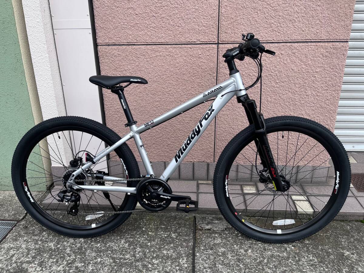 美品】ARAYA MuddyFox 650B (27.5) 470mm クロモリ フルリジッド MTB 