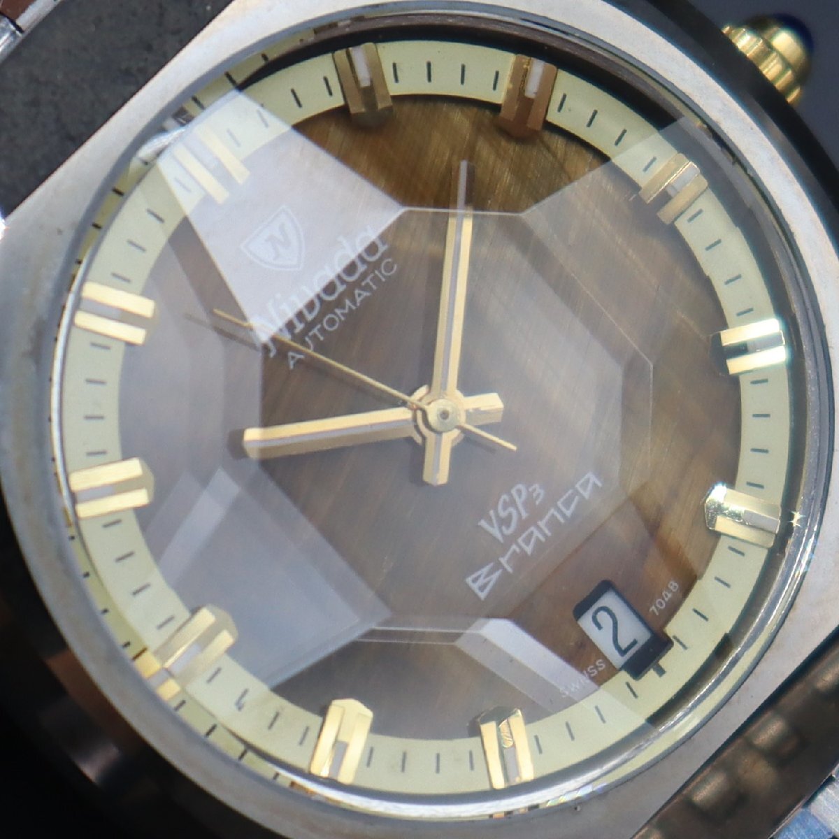 Nivada ニバダ ブランカ タイガーアイ 腕時計 本体のみ 自動巻き 98209