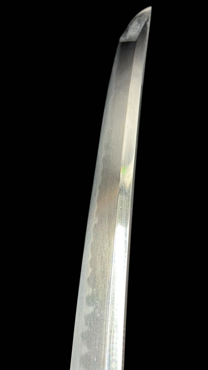【やや傷や汚れあり】正宗十哲【長義】備前長船 二尺三寸ニ分 南北朝時代の大名工 刃紋美しき名刀 太刀/打刀 文化財保護委員会証書 真剣 最上物 ...