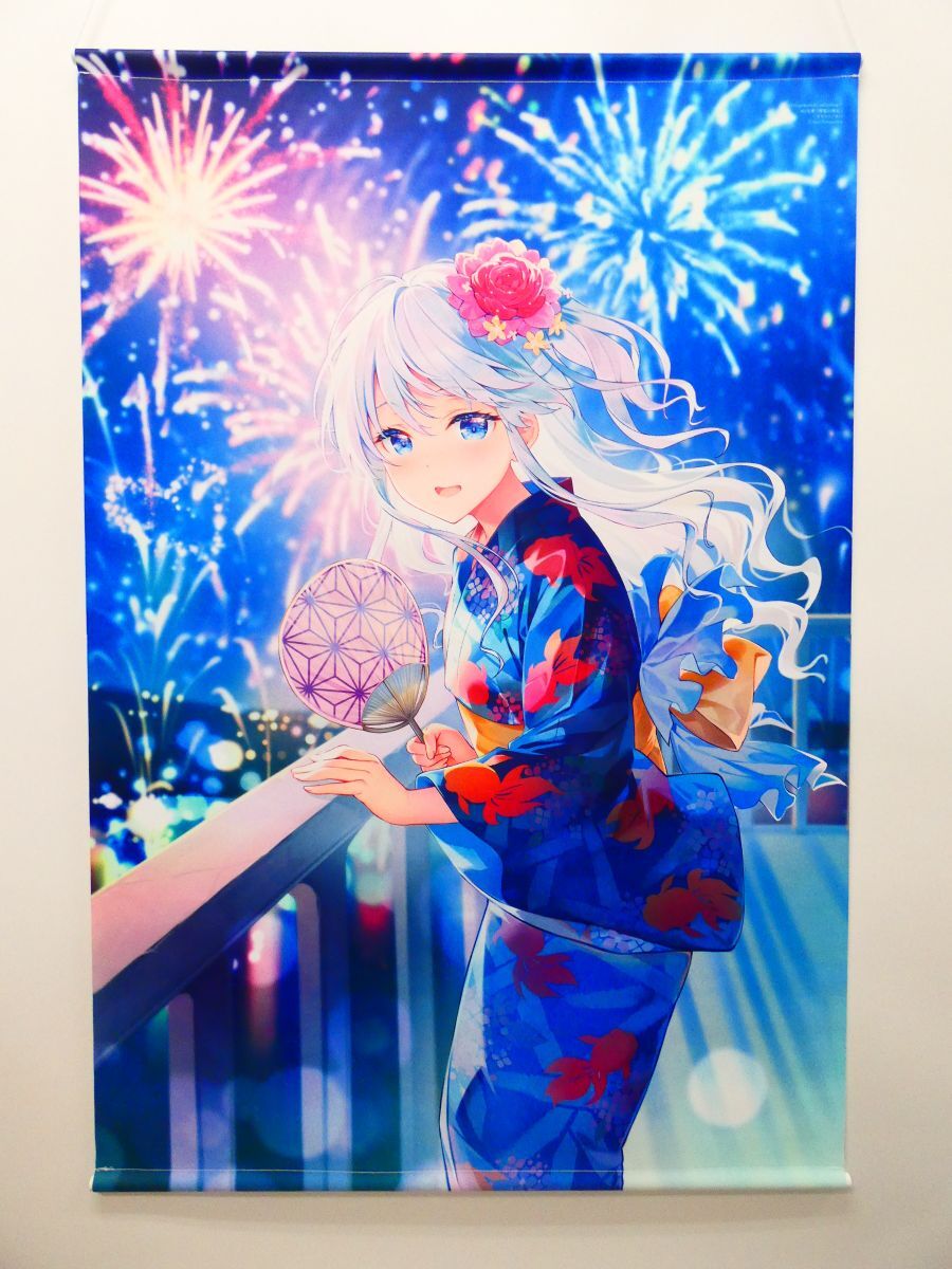 kakao イラスト 描き下ろしB2タペストリー なかだしストライク