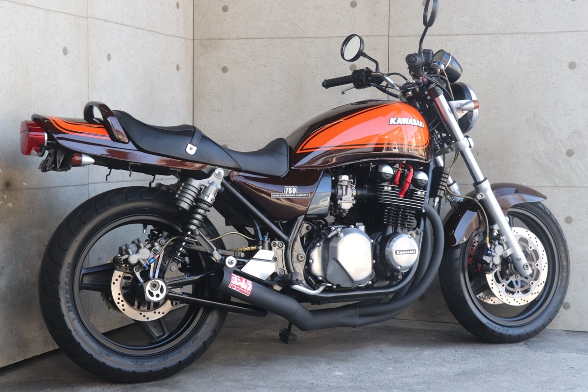 ◇カワサキ ZZR250 後期 カスタムペイント 低走行 EX250H 綺麗