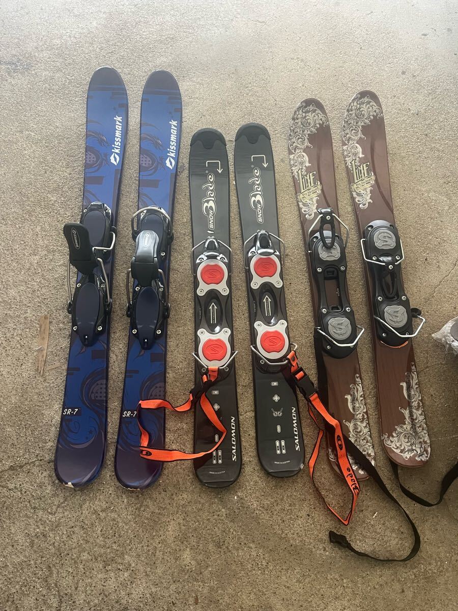 SALOMON SBPRO ショートスキー SALOMON (サロモン) ショートスキー ユニセックス 120cm