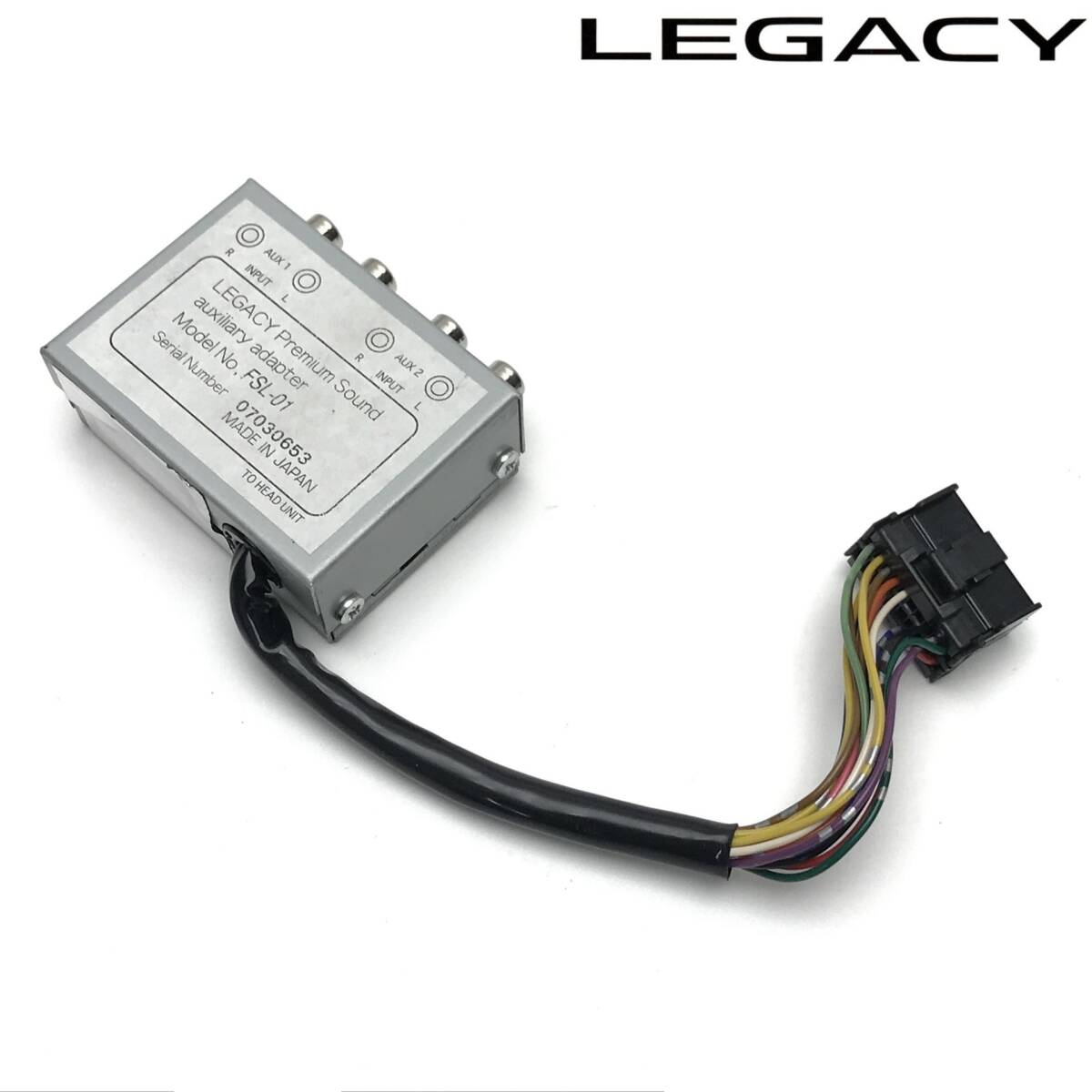 BP/BLレガシィ前期マッキントッシュ用？AUX入力アダプター　FSL-01 BP/BLレガシィ前期マッキントッシュ用？AUX入力アダプター FSL