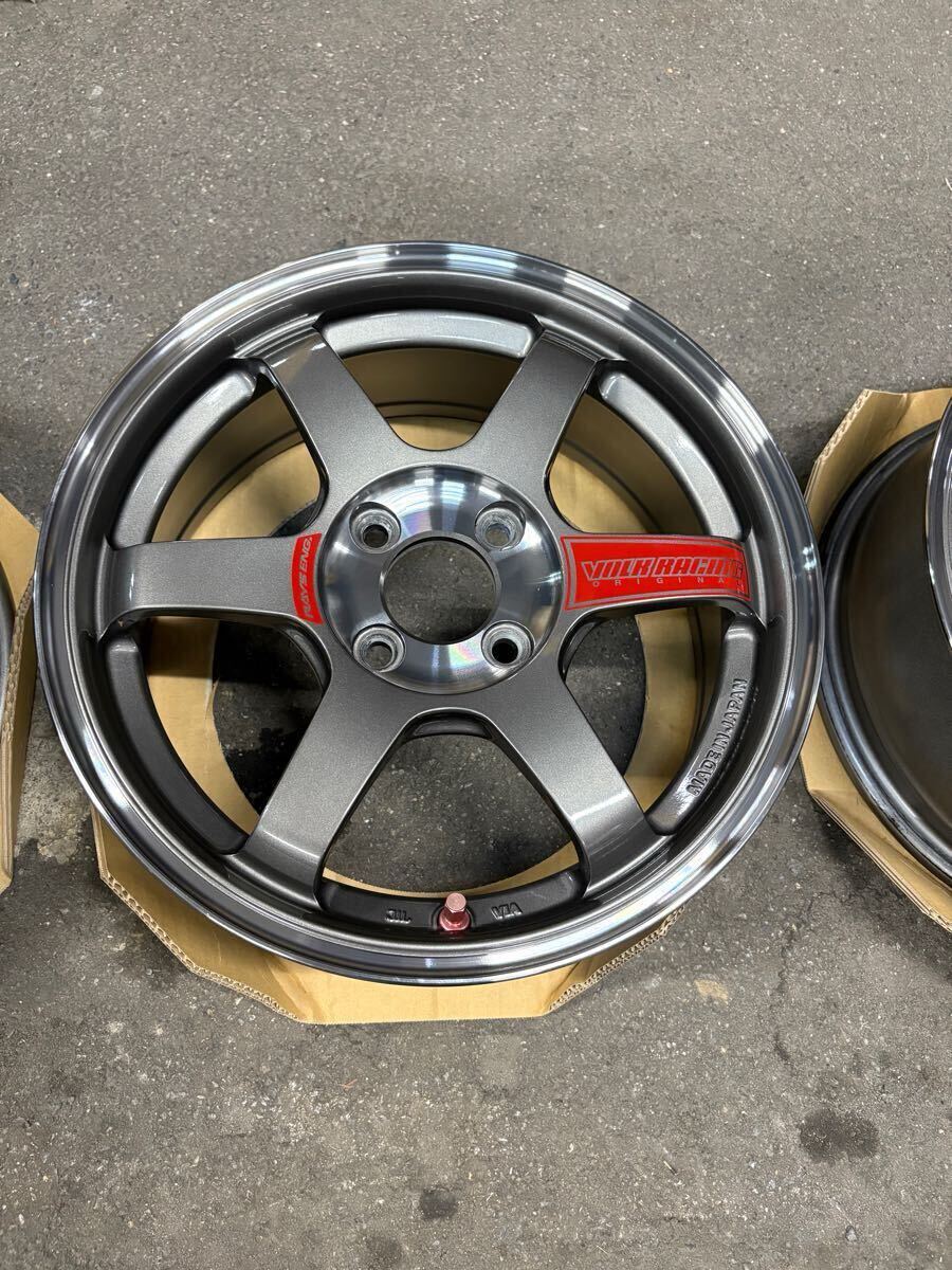 RAYS TE37 KCR 16/4H/100/6J ホイール４本 RAYS TE37 KCR 16/4H/100/6J ホイール4本 te37kcr 16インチの