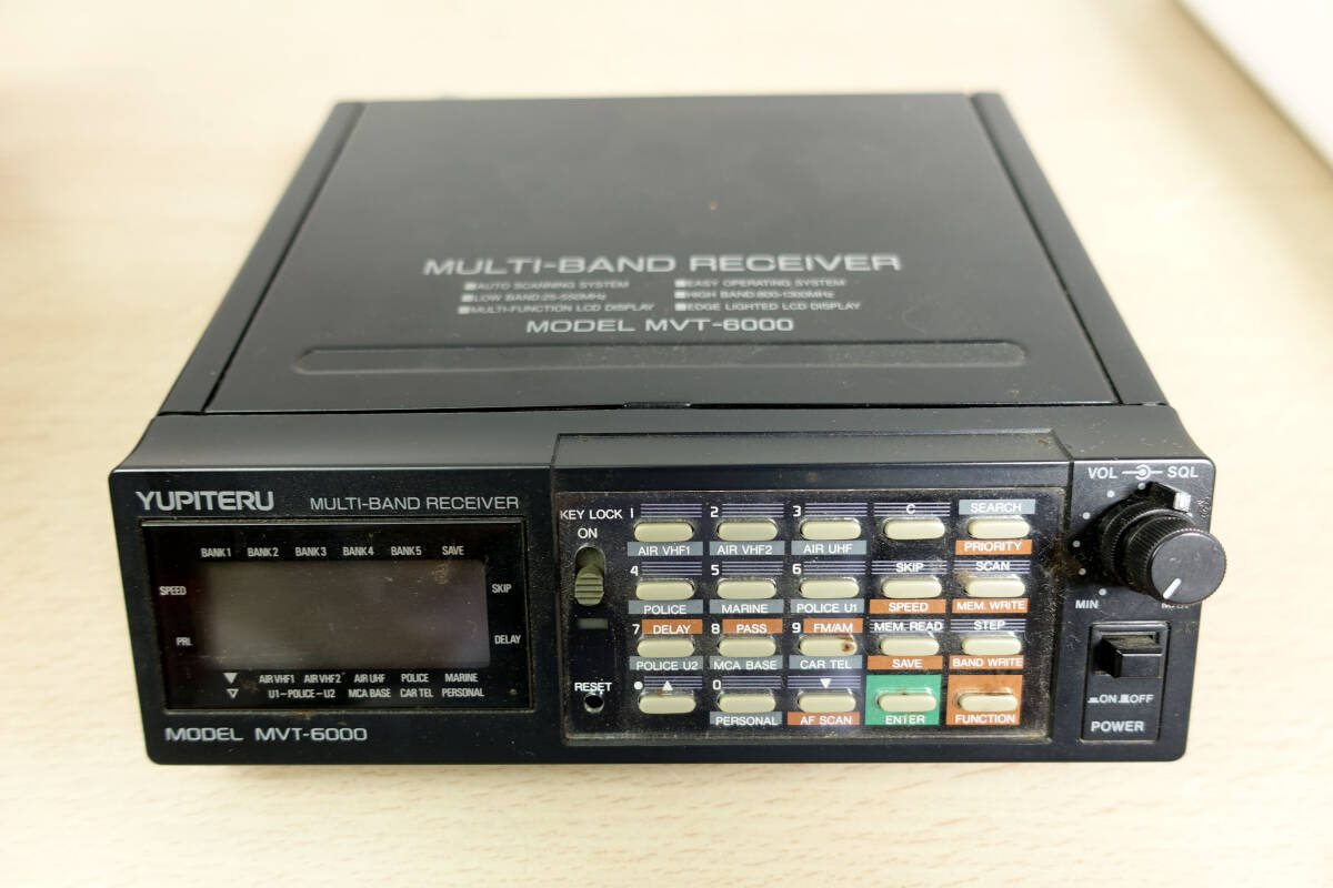 sa☆様 YUPITERU MVT-9000 マルチバンドレシーバー ジャンク sa☆様 YUPITERU MVT-9000 マルチバンドレシーバー ジャンク