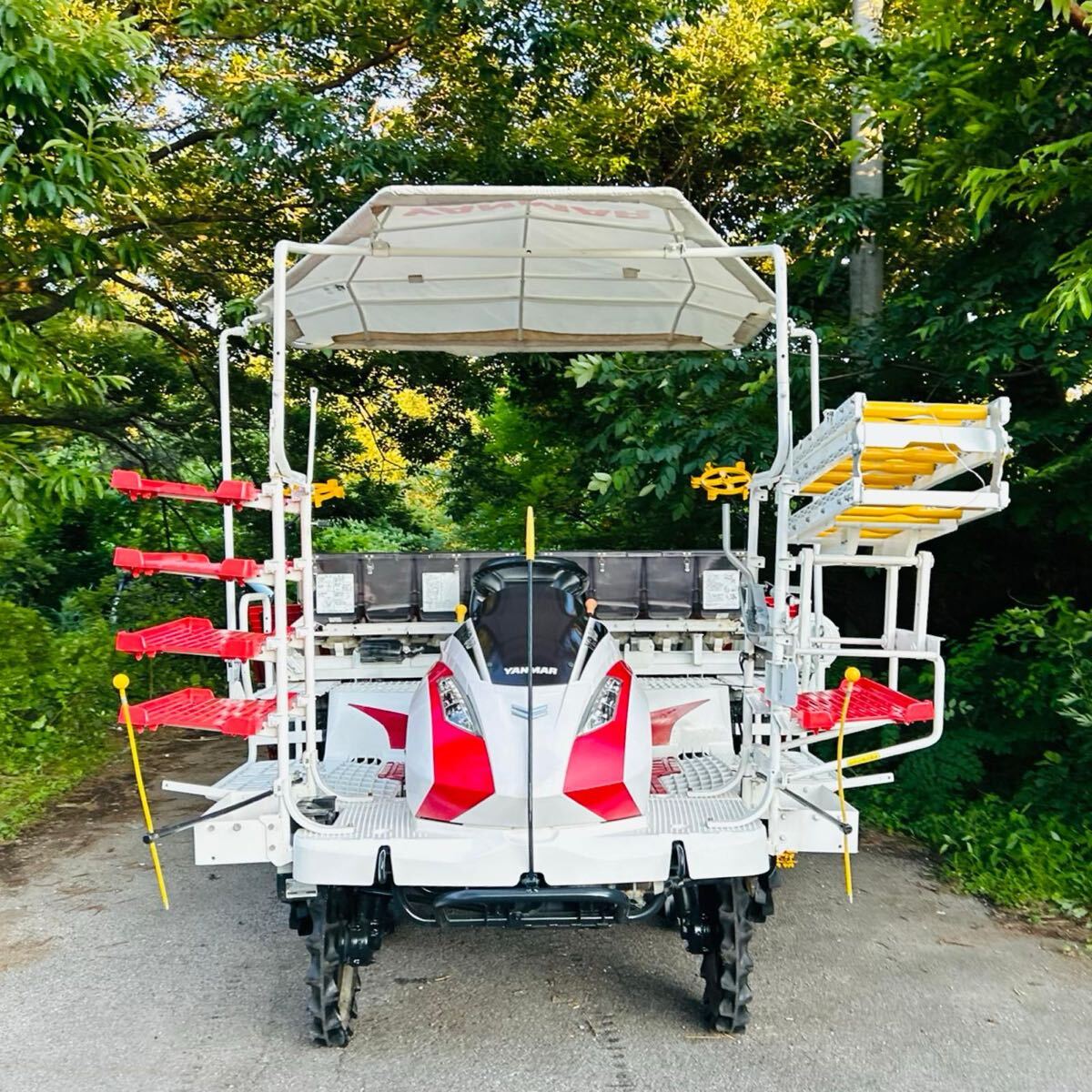 【SOLD OUT】ヤンマ 田植機 8条植 VP8 20馬力 パワステ 自動水平 施肥機 除草剤散布機 【清掃・整備済】【農機具でっく】【福岡】【田植機】 SOLD OUT】ヤンマ 田植機 8条植 VP8 20馬力 パワステ 自動水平 施肥機