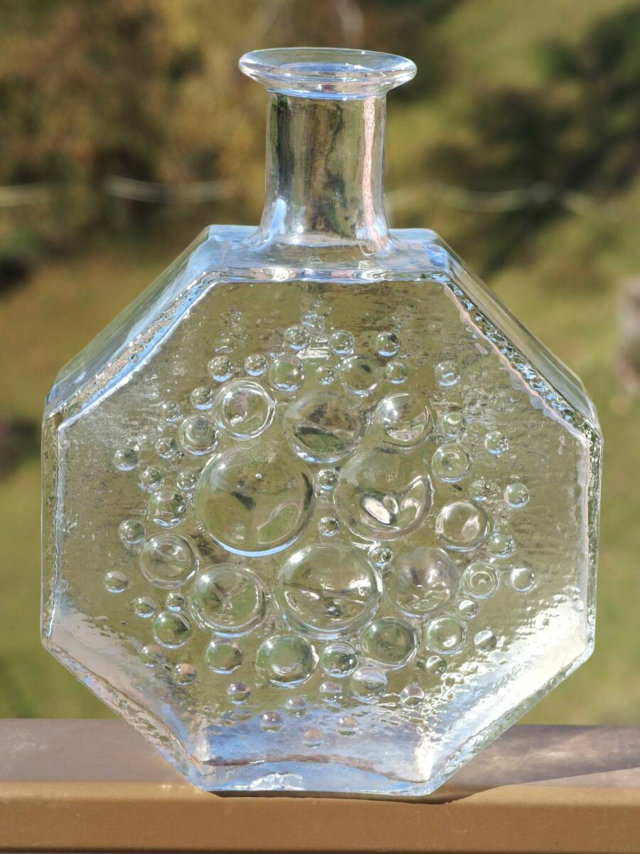 □Riihimaen Lasi/リーヒマエンラシ アウリンコ フラワーベース