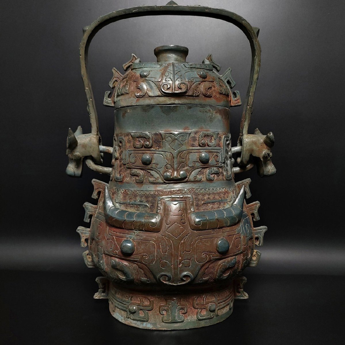 旧家初心だし 西周時代の青銅斧 激安安骨董品