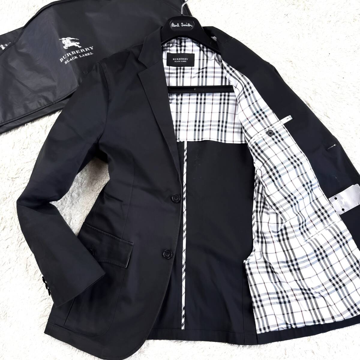 DESCENTE ゴルフシューズ レディース 24.0cm 美品 シープスキン 裏地ノバチェック バーバリーブラックレーベル