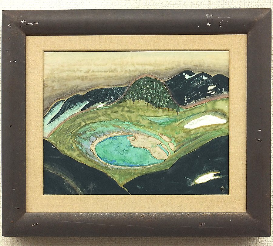 樋口　千登世(西田　タキ)さんの油絵　サイン入り有元利夫さんの唯一の女流弟子画家 美術品】西田多希(樋口千登世～有元利夫の唯一の弟子)『星を歩くアリス