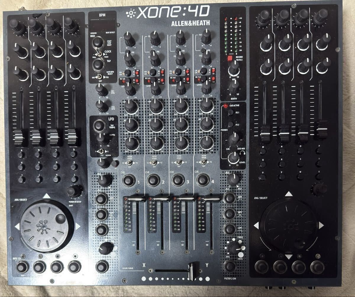 目立った傷や汚れなし】【ALLEN & HEATH Xone:4D】美品・カスタム