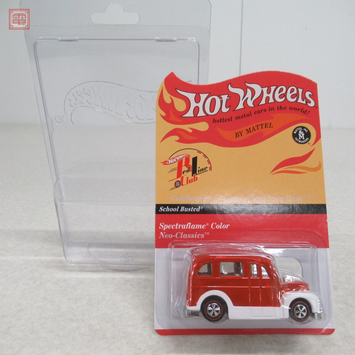 【未使用】未開封 ホットウィール RLC School Busted Spectraflame Color Neo-Classics Hot ...