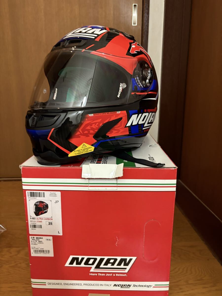 Nolan XFS-01 フルフェイスヘルメット レプリカ ケーシー ストーナーの