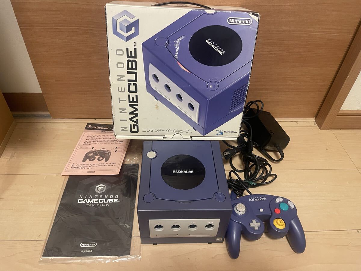 【傷や汚れあり】【1円】任天堂 ゲームキューブ 本体 バイオレット DOL-001 未検品ジャンク ゲーム機 GC D05-017rm/F3の ...