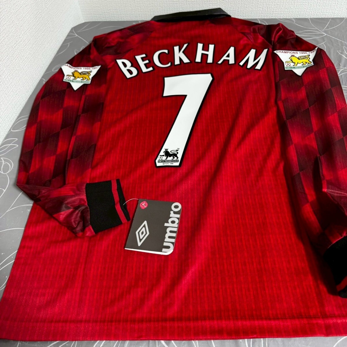 ★デイビット・ベッカム『直筆サイン入り ユニフォーム』マンチェスターユナイテッド 店内販売品= デイビット・ベッカム【直筆サイン入り】マンチェスター