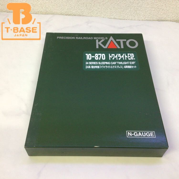 1円〜 KATO Nゲージ 10-870 トワイライトexp 24系 寝台特急 トワイライトエクスプレス 4両増結セットの1番目の画像