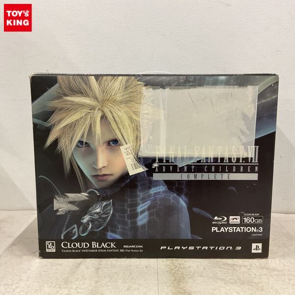 1円〜 欠品 動作確認/初期化済 PS3 CECHQ00 CLOUD BLACK 160GB ファイナルファンタジー XIII Trial version setの1番目の画像