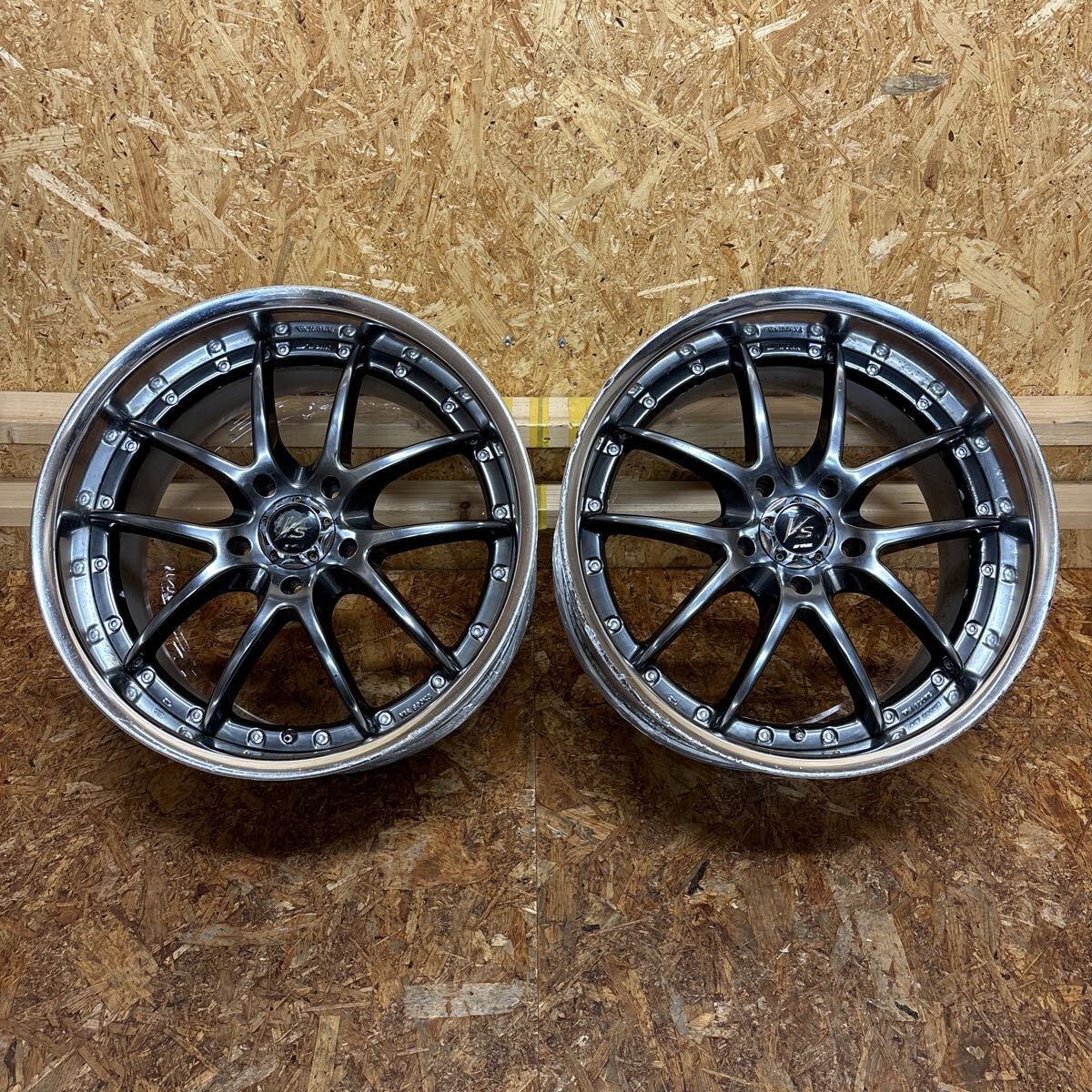 WORK レザックス REZAX 17インチ 9j 2本 希少品