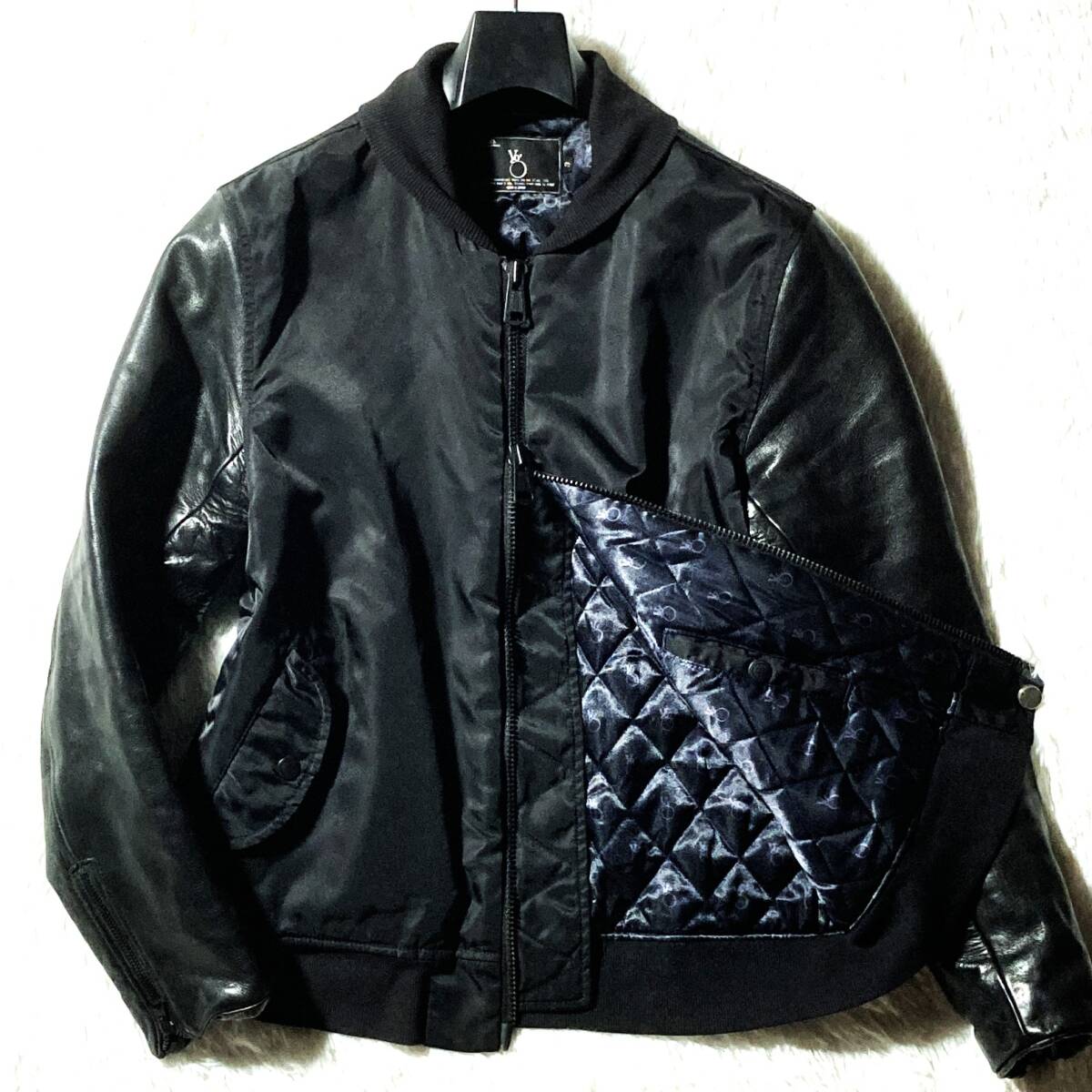 16AW TOSHI-LOW着用 Siva 16AW レザー切替 ライダース ジャケット SIVA