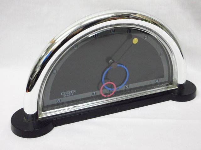 新品CITIZEN シチズン 80's ポストモダン エスコンN デスククロック