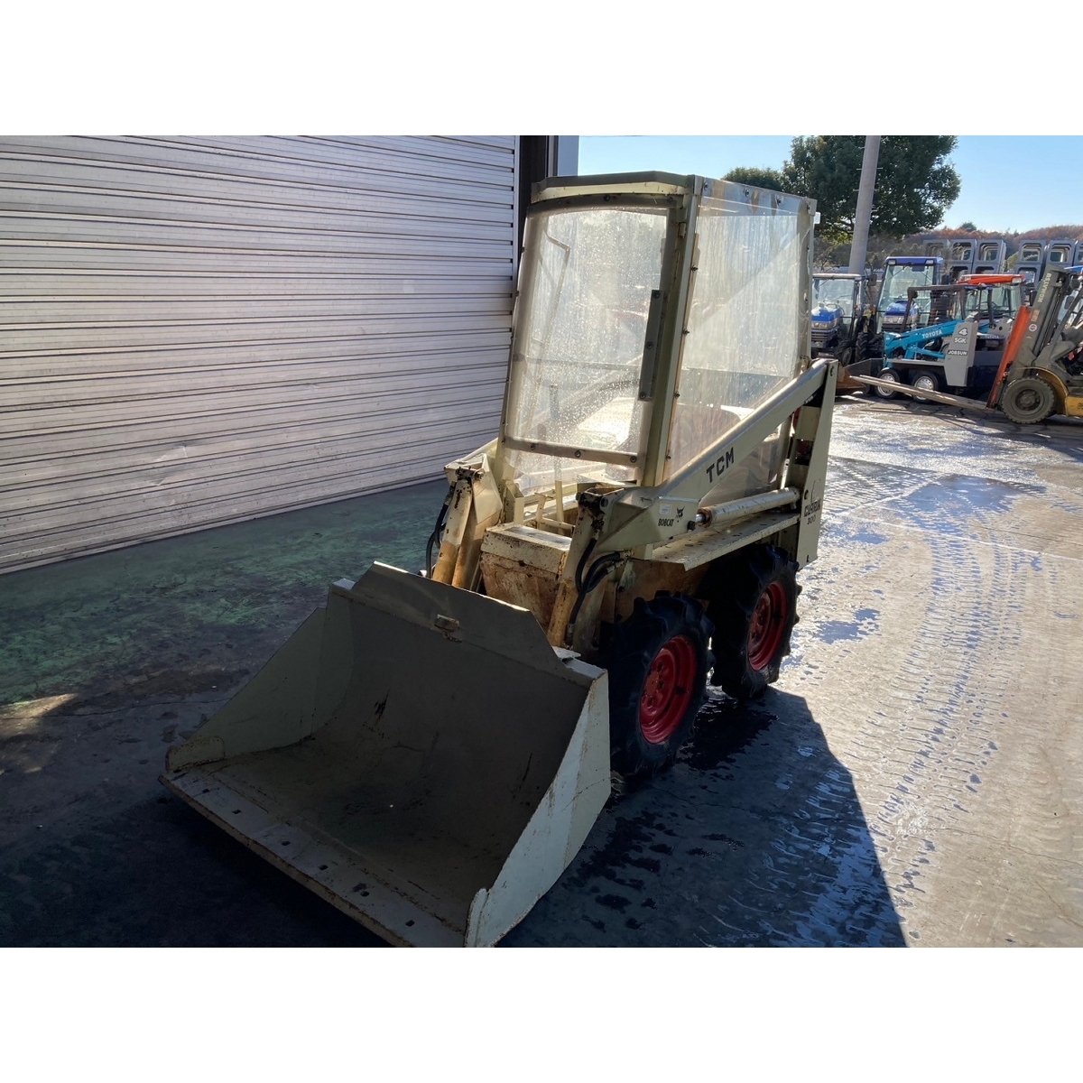 中古】TCM ボブキャット SSL603 スキッドステアローダー ジョブサン