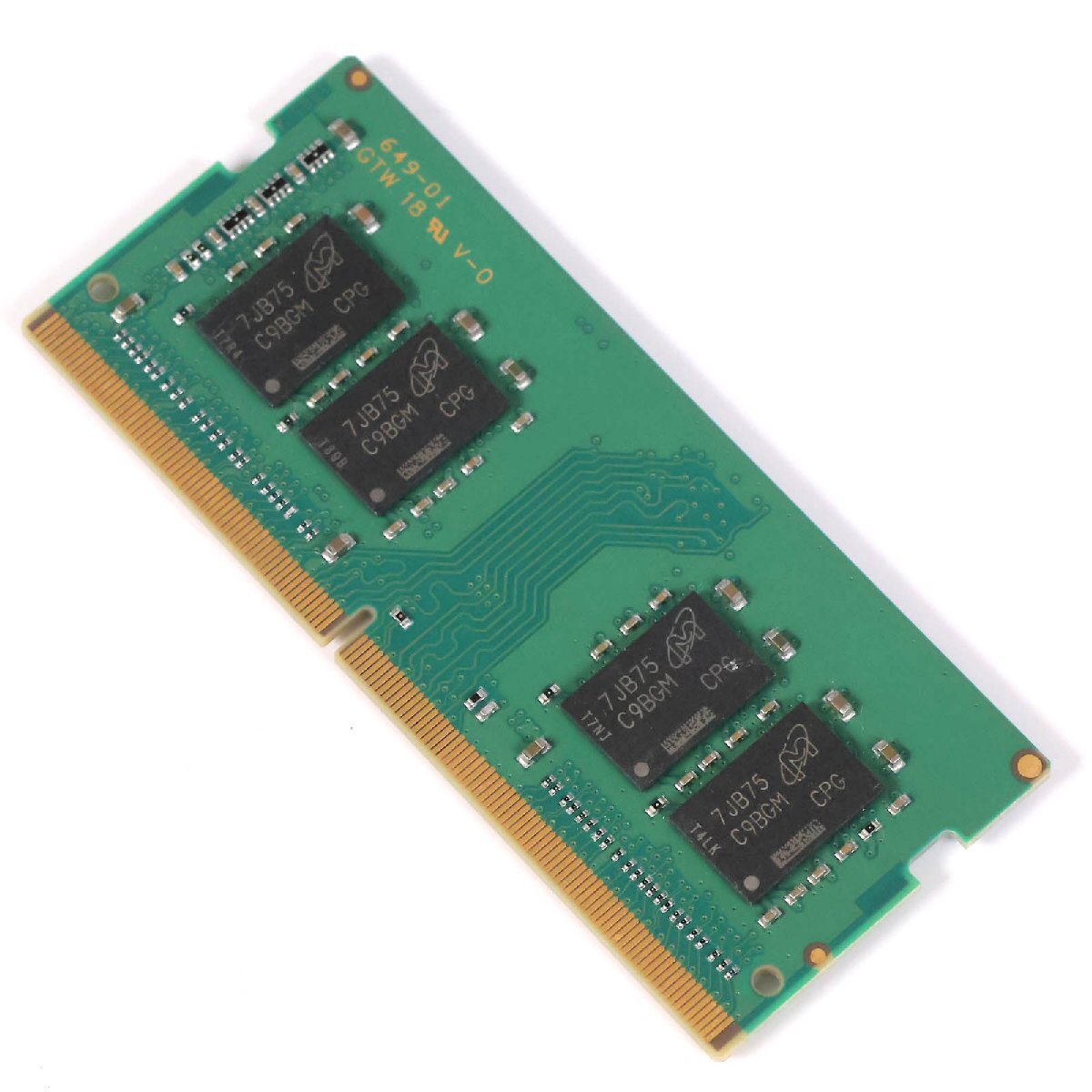全体的に状態が悪い】中古 DDR4メモリ 8GB x1 F24SA8GM SUPER TALENTの