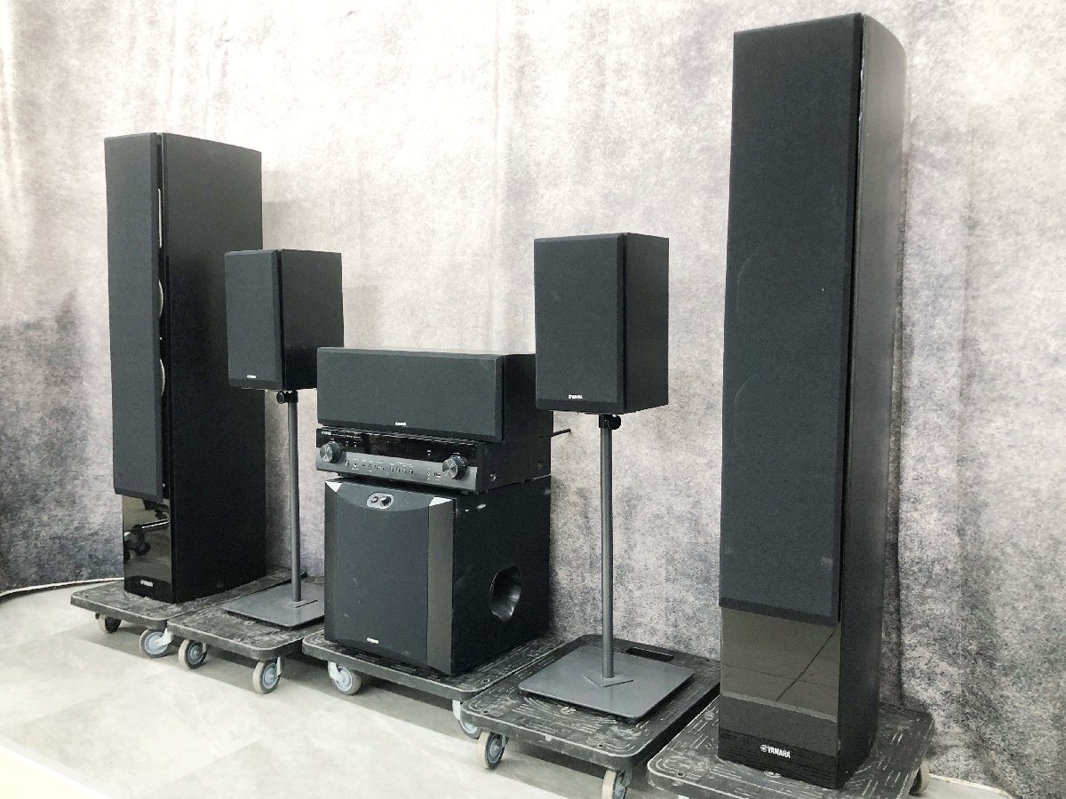 傷や汚れあり】【 G 】 K2522 YAMAHA NS-F350 NS-SW300 NS-PB350