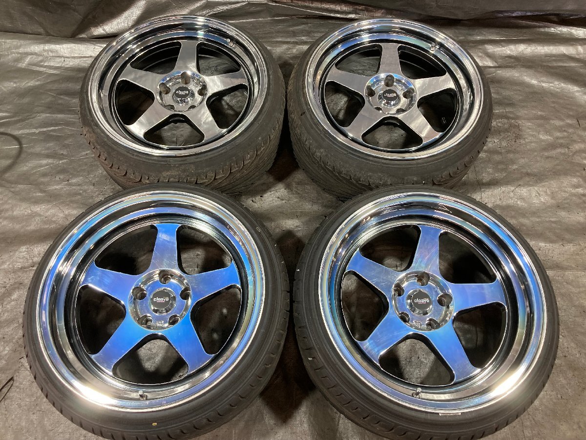 傷や汚れあり】☆美品！スーパーディ―プリム！CLEAVE RACING FL53 18 
